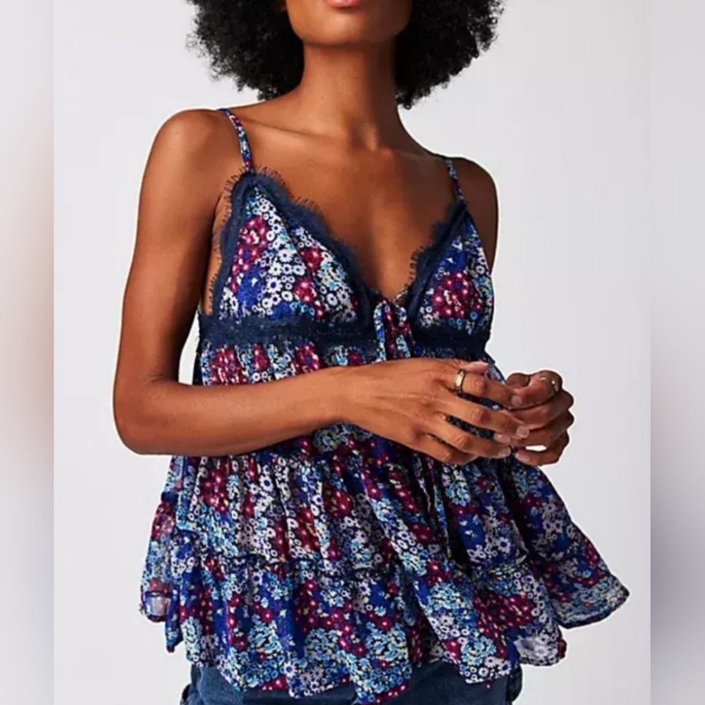Free People Merrie's Garden Top